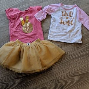 2nd Birthday toddler girl outfits